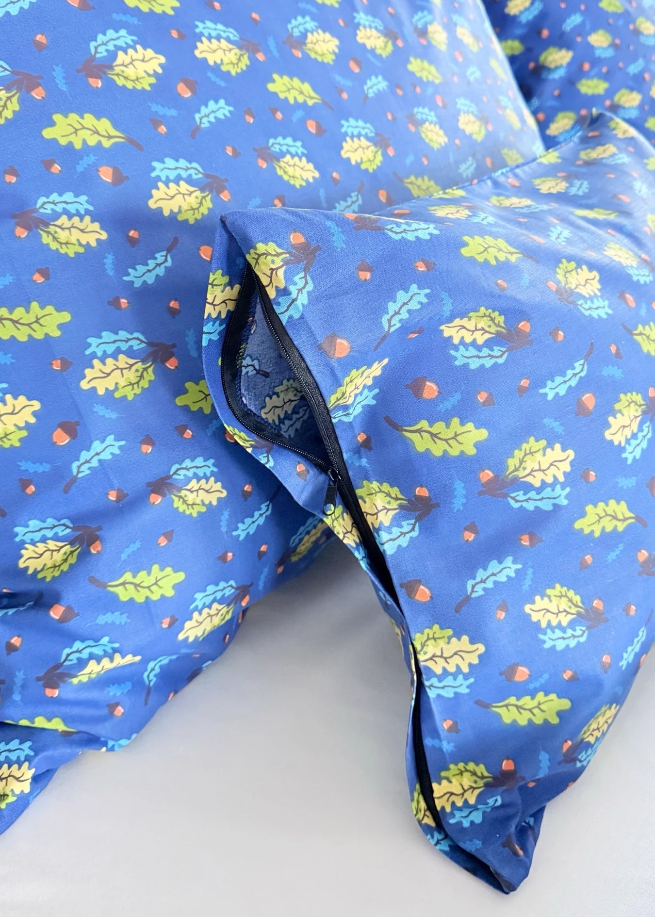 Baumwollbettwäscheset - Blaue Kreise