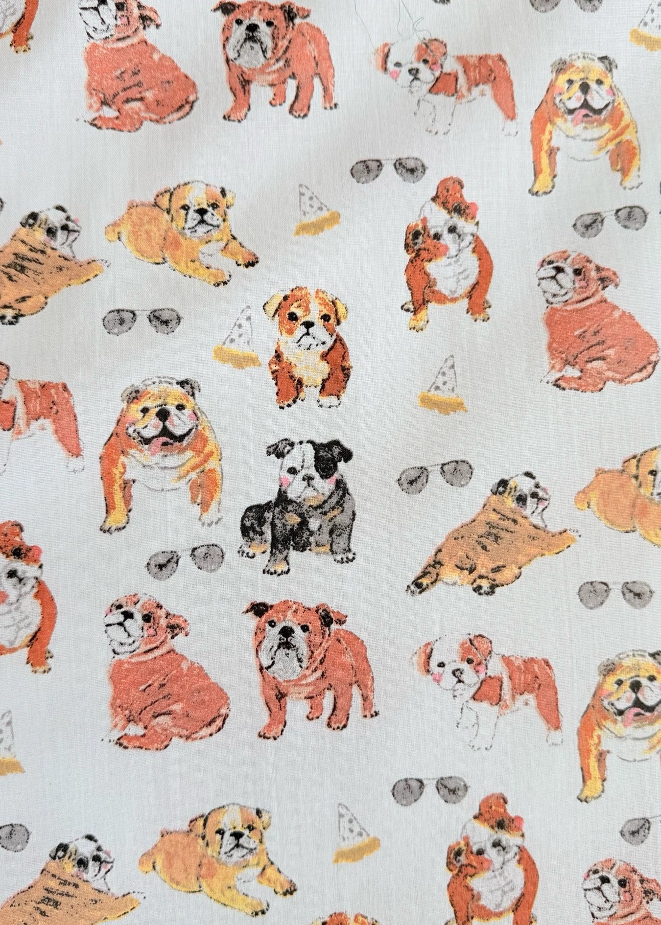 Baumwollbettwäscheset - Blaue Kreise