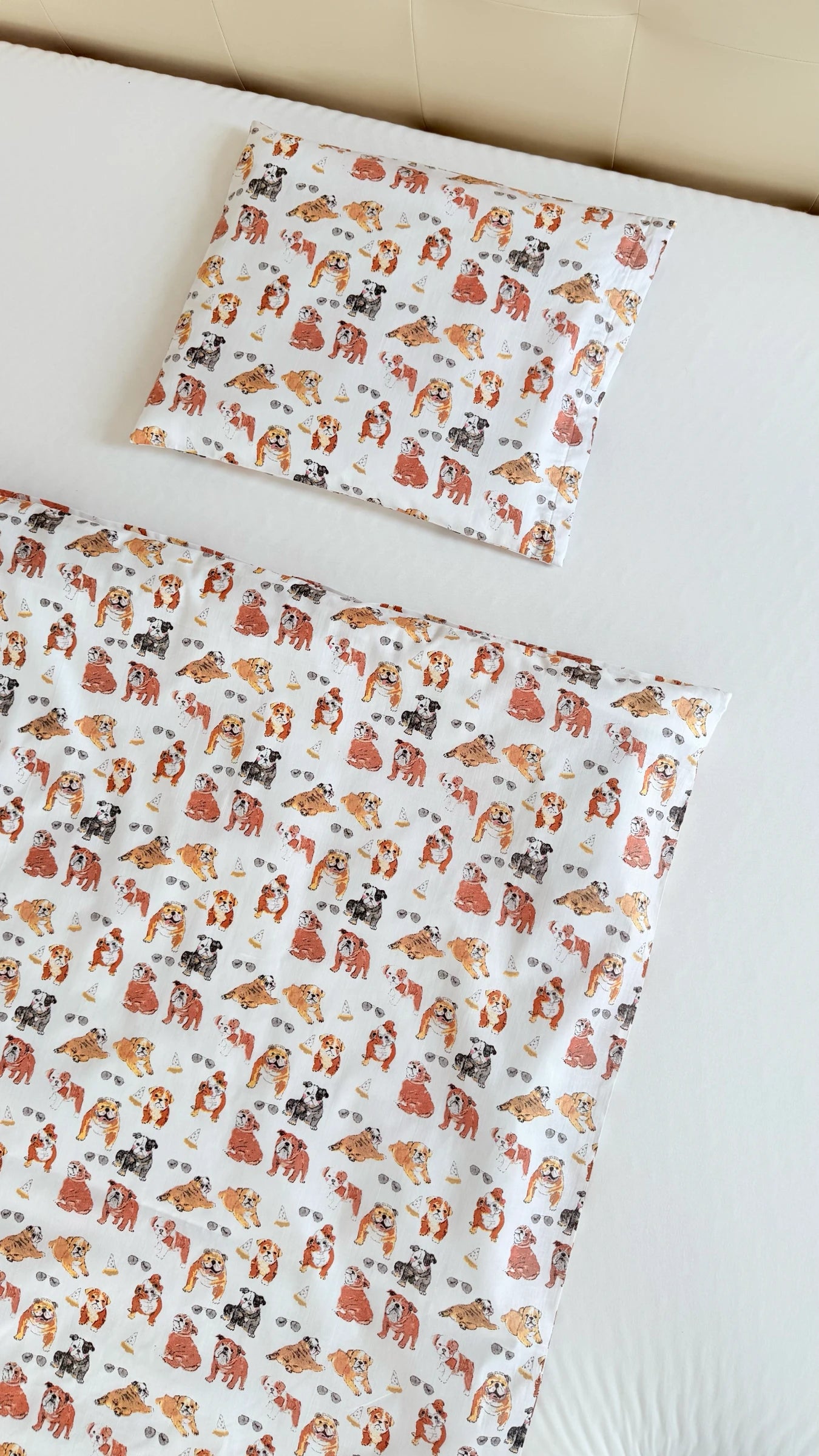 Ovis Bettwäscheset - Baumwolle 2-teilig - Katze