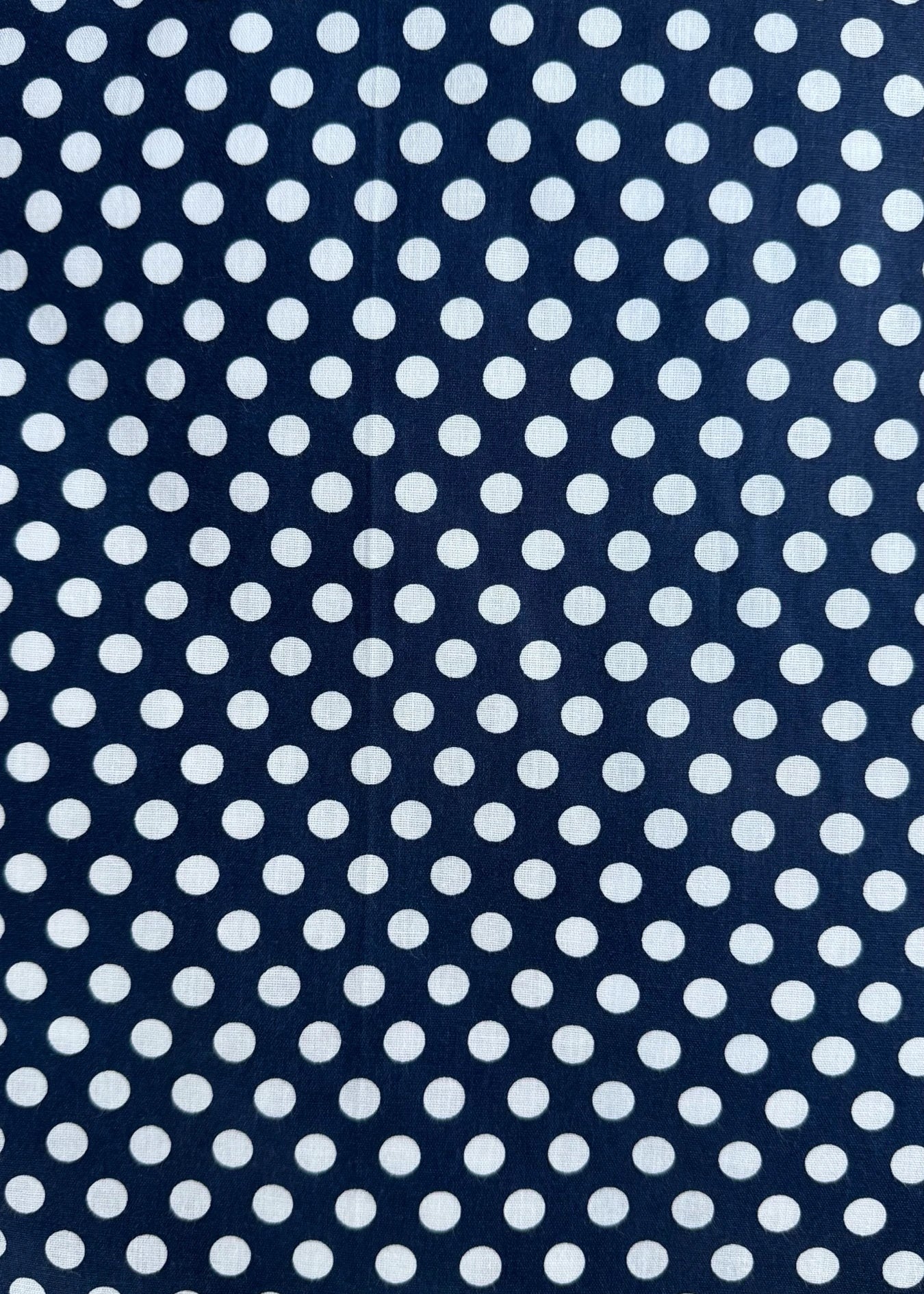 Cotton bed linen set - Blue circles