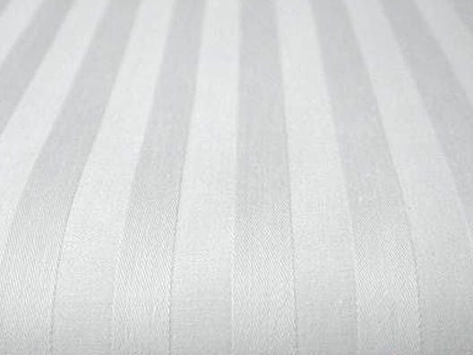 Hotel damask satin striped sheet - 50% Cotton - 50% PE - 150 gr/m2 - packaged