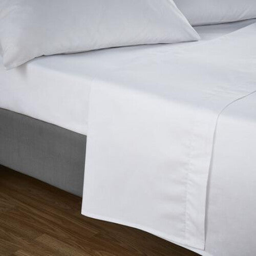 Classic - Baumwoll-Leinen-Bettlaken - 100 % Baumwolle - PREMIUM-QUALITÄT - 146 g/m²