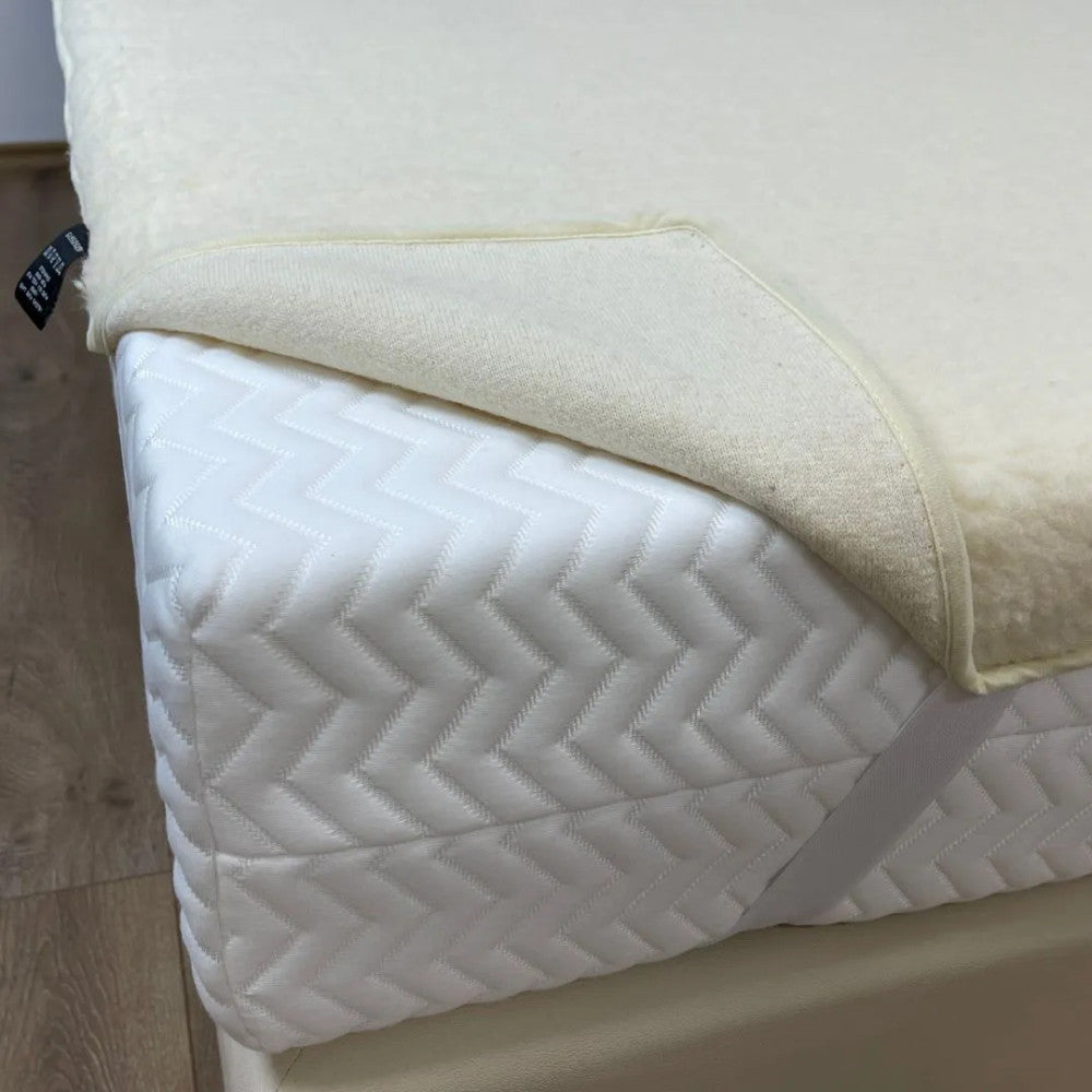 Matratzenschoner aus Merinowolle – 600 g/m², einseitig