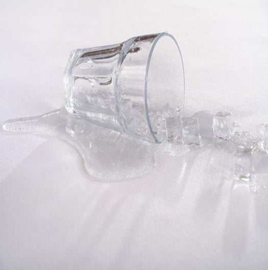 Wasserdichter Matratzenschoner - rundes Gummidesign - Baumwolljersey - verpackt