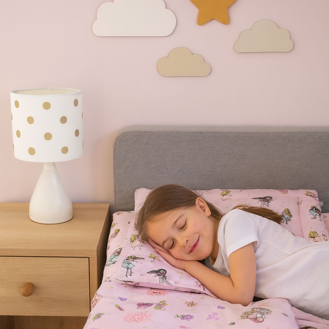 Princess quilted flat children's pillow