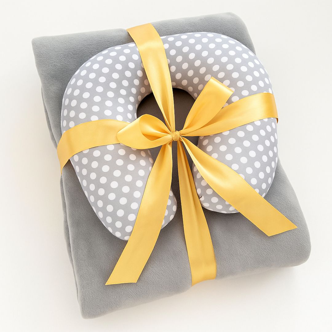 Lux roller pillow - neck pillow set (travel set)