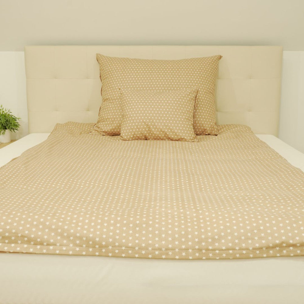 Sand Star Baumwoll-Bettwäsche – natürliche Sternen-Eleganz
