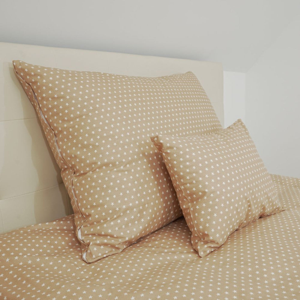 Sand Star Baumwoll-Bettwäsche – natürliche Sternen-Eleganz