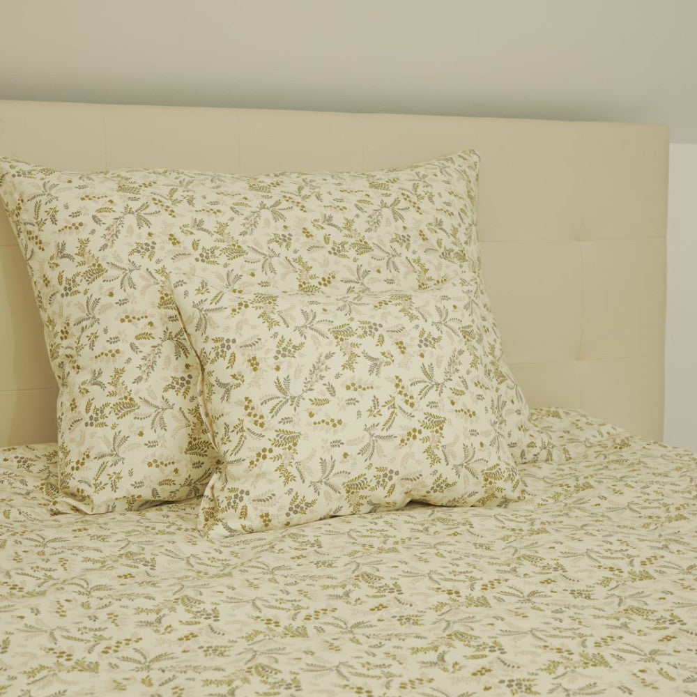 Cotton pillowcase - Pastel small floral pattern