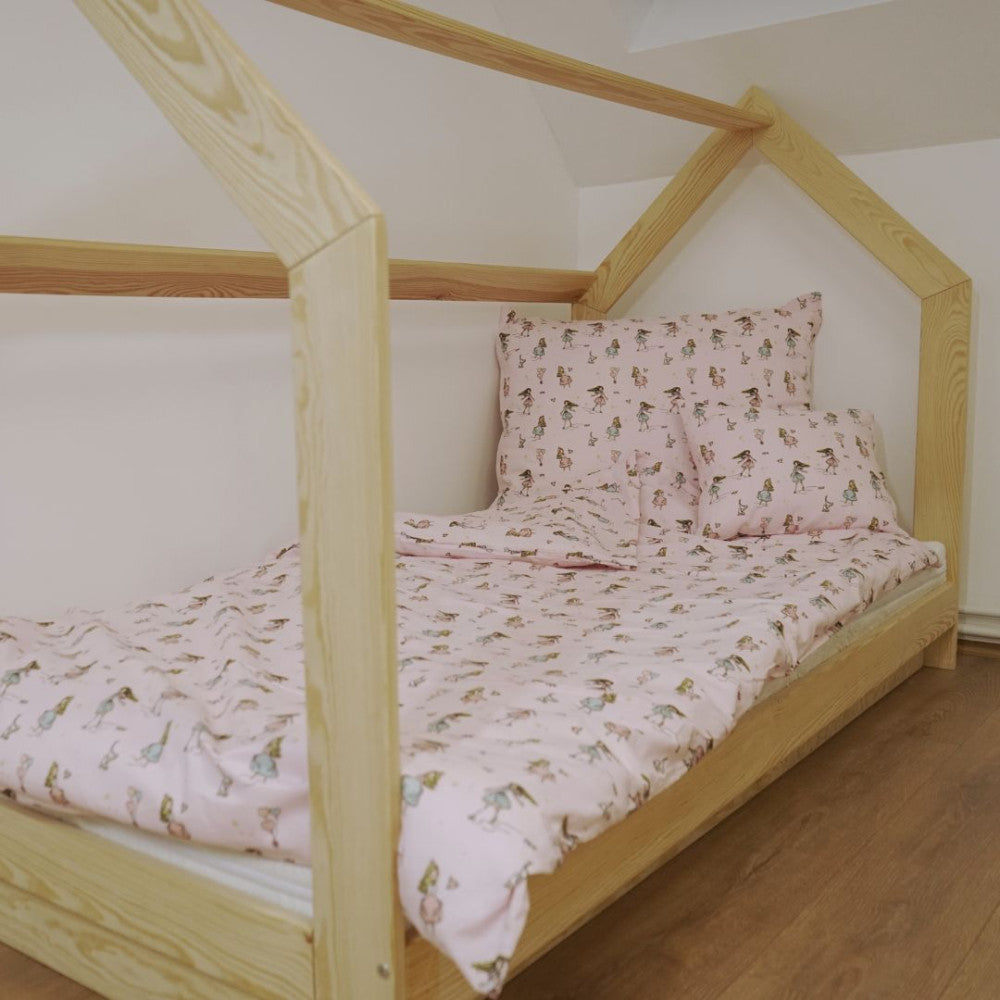 Baumwollbettwäscheset - 3-teilig - Prinzessin