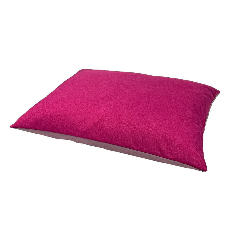 Double-sided design pillow - dog bed - light/pink