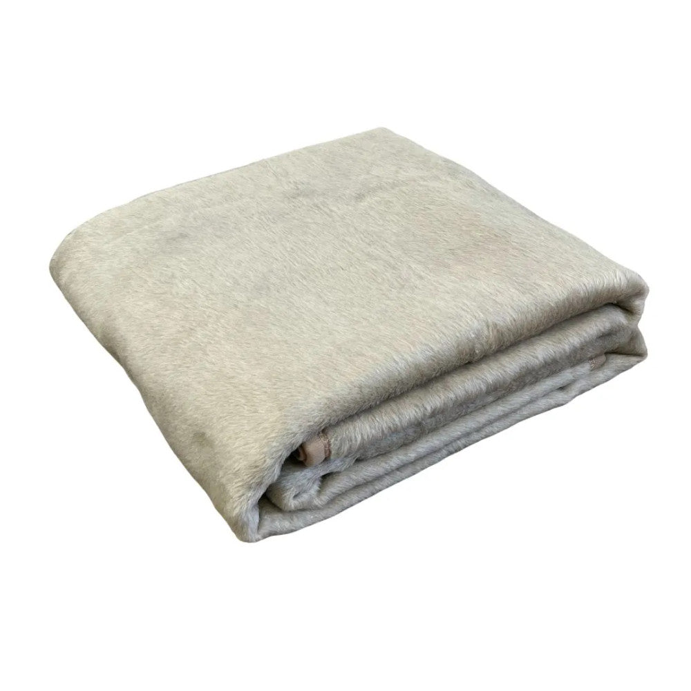 Cotton-Acrylic Hotel Blanket - Cream