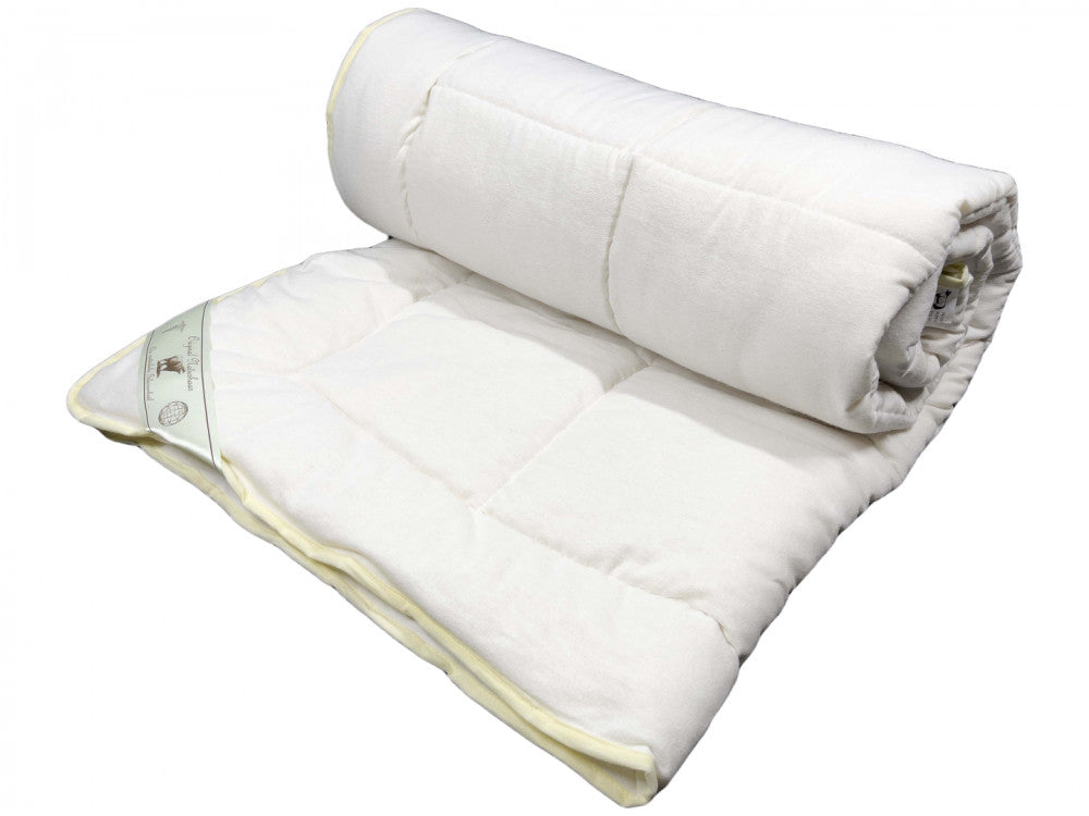 Weiß - Woll-4-Jahreszeiten-Bettdecke - 140x200 cm