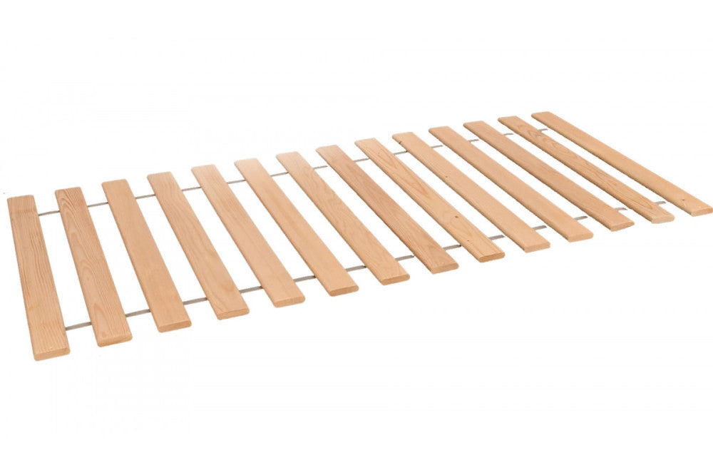 Aufrollbare Holzlattenroste