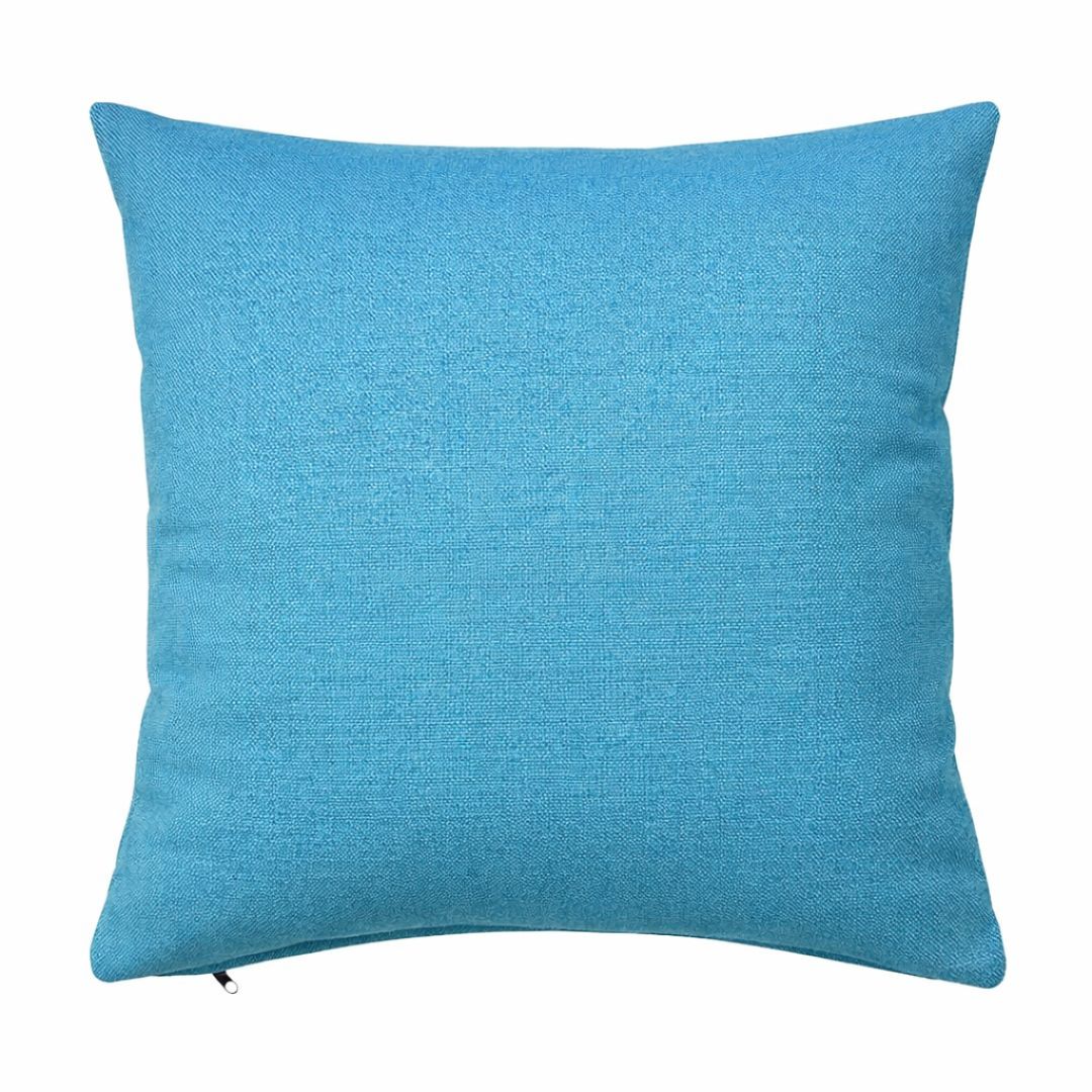 Dark blue decorative pillow - with insert - 45x45 cm