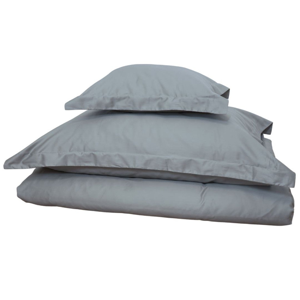 Steel Elegance Satin-Bettwäsche – mit englischer Naht, raffinierten Details