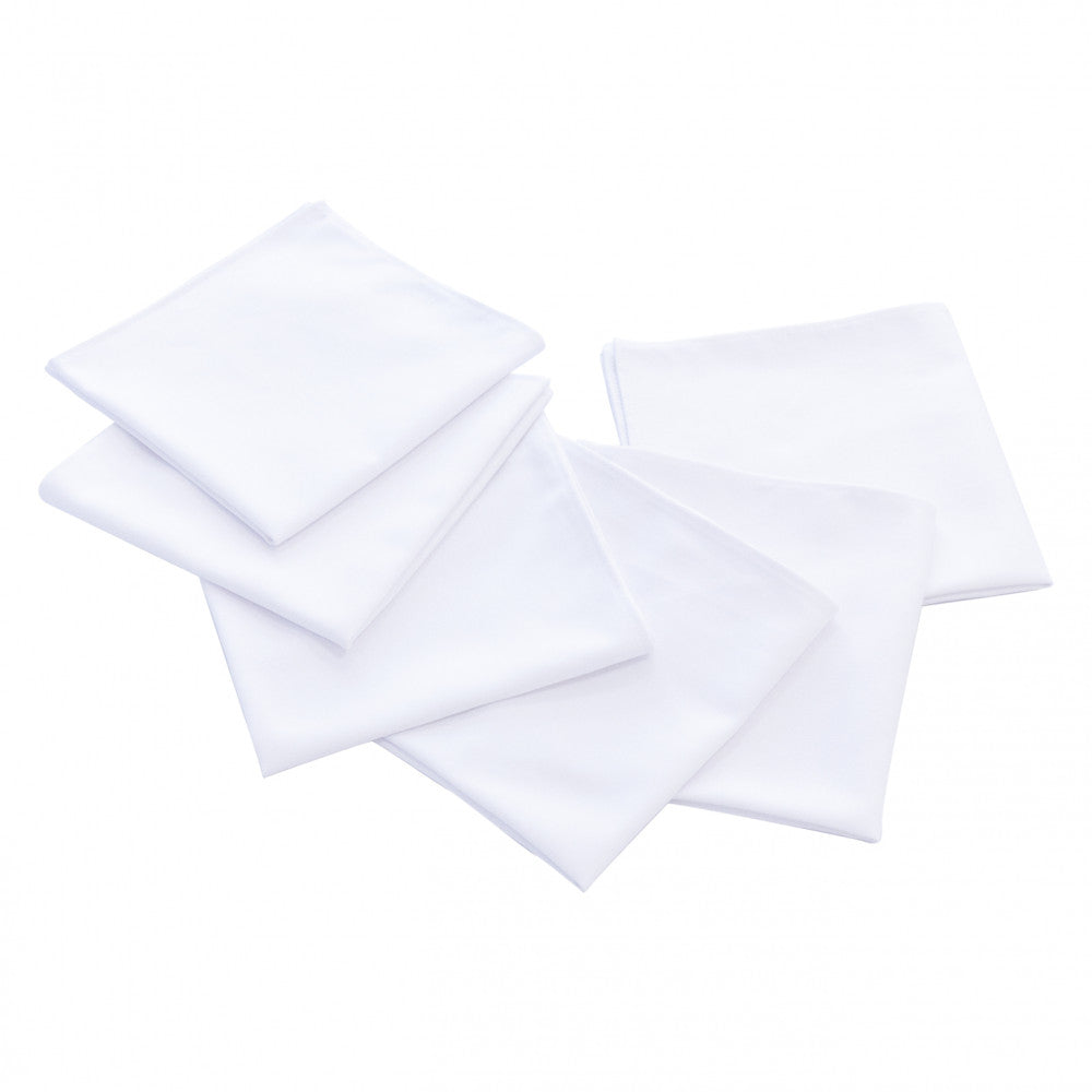 Textile napkin - white - Premium quality!