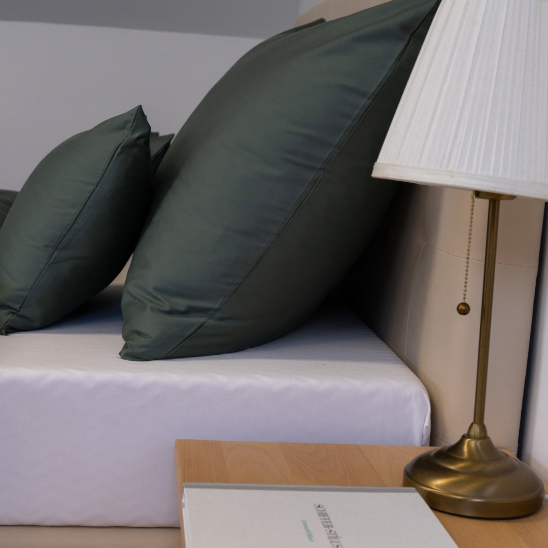 Forest Satin-Bettwäsche – tiefe Ruhe mit Natürlichkeit