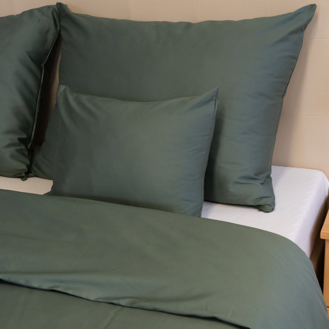 Forest Satin-Bettwäsche – tiefe Ruhe mit Natürlichkeit