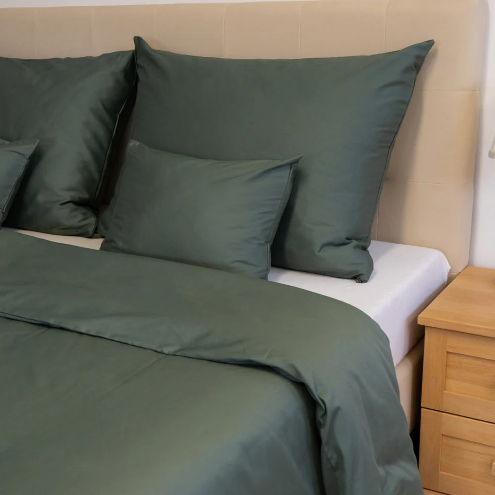 Mauvefarbener Satin-Kissenbezug – TC 250