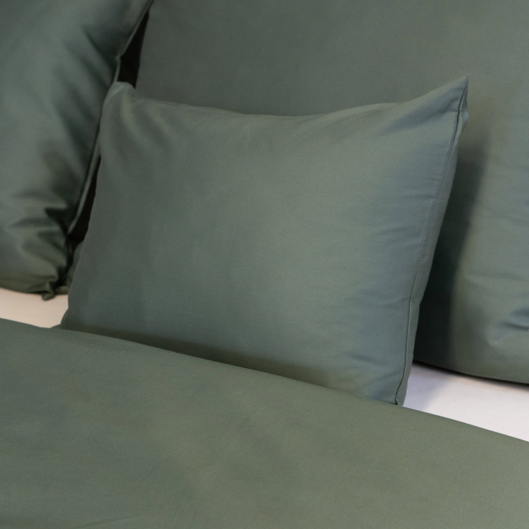 Forest Satin-Bettwäsche – tiefe Ruhe mit Natürlichkeit