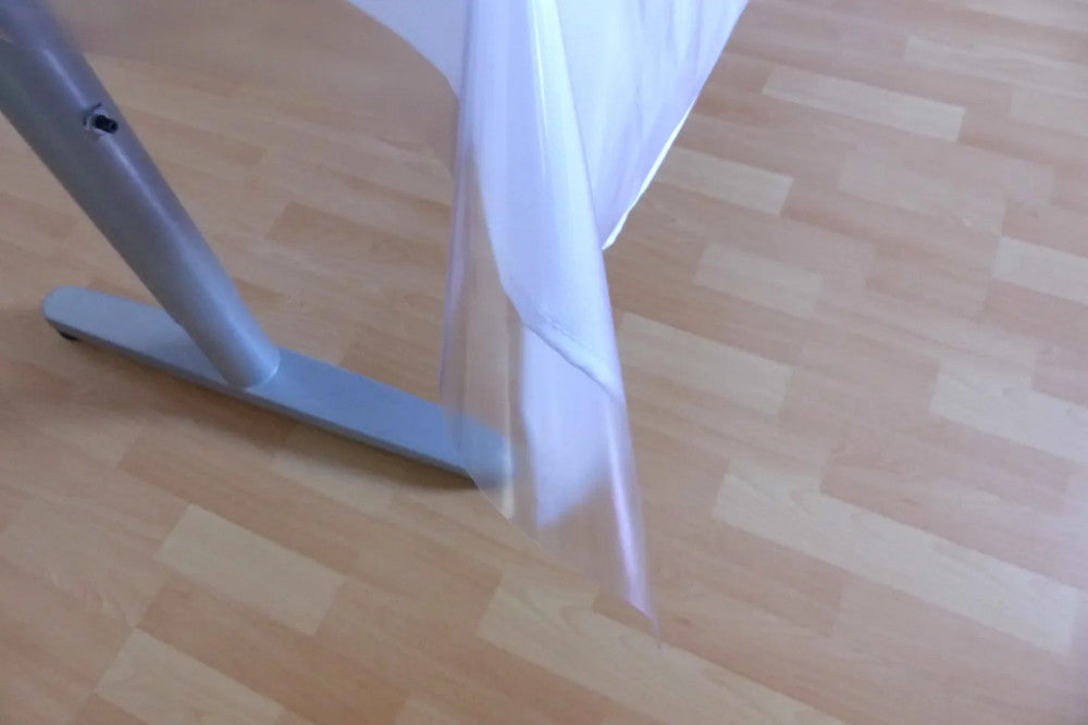 Silikon-Tischdecke - Premium-Qualität! - Transparent klar