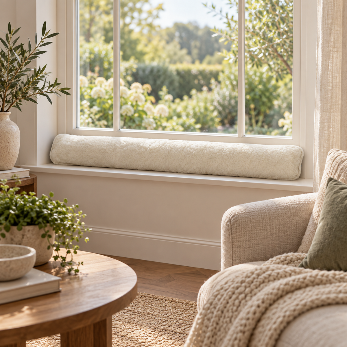 Wool draught excluder pattern - 520 gr/m2
