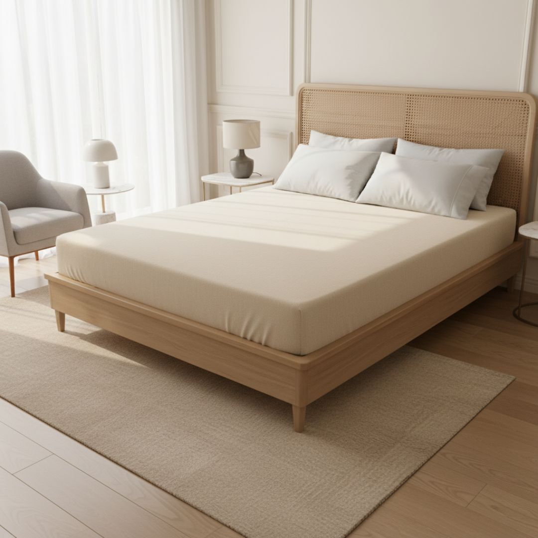 Jersey - Fitted sheet - White - Premium quality! - 150 g/m2